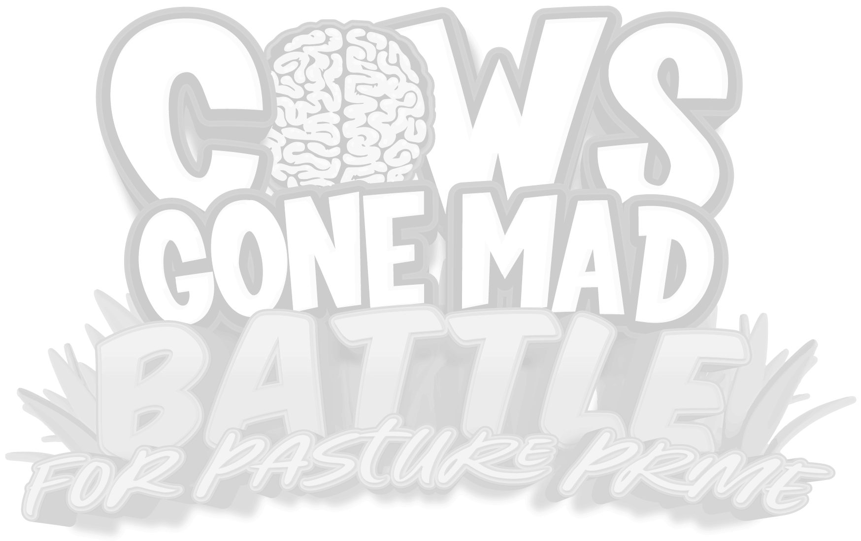 Battle For Pasture Prime Logo White